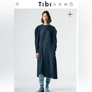 Tibi Crepe midi dress